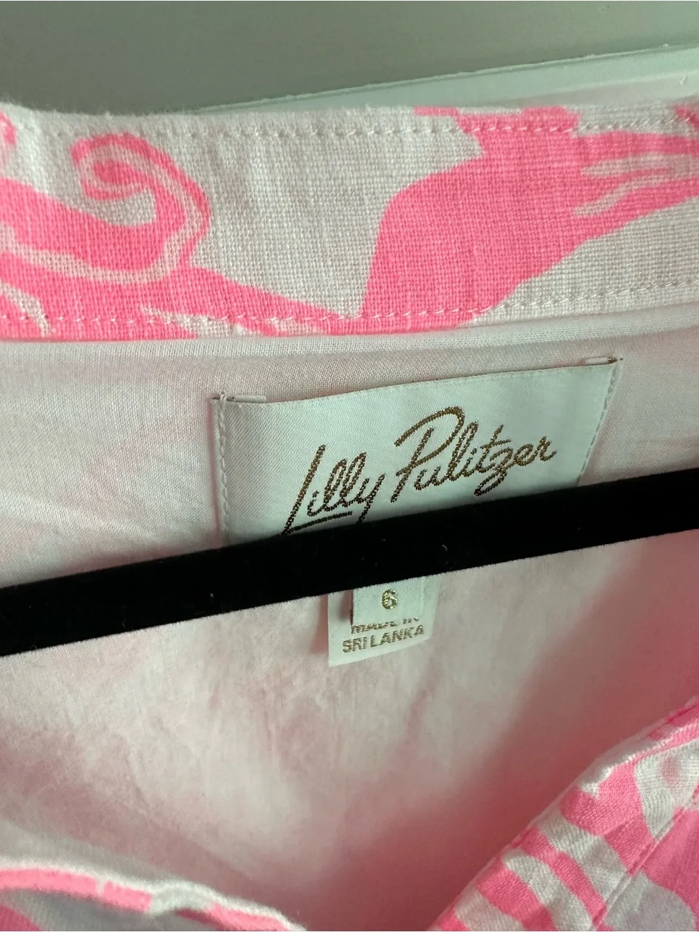 Lilly Pulitzer Pink and White Floral Dress - Picture 2 of 5